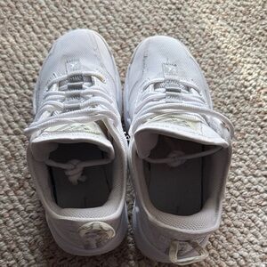 Jordan’s Big Kids. White Athletic Sneakers